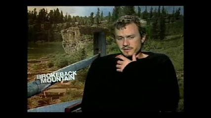 Heath Ledger Brokeback Mountain Interview