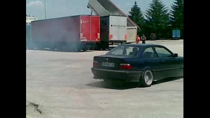 Bmw burnout