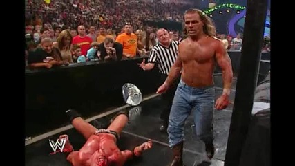 Summerslam 2002 shown maikal vs Hhh част 3