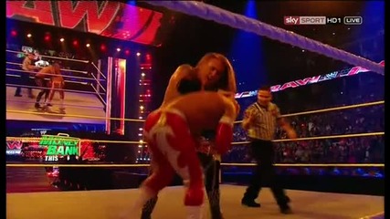 Wwe Raw 09.07.12 Sin Cara vs Heath Slater Qualifying match Smackdown Ladder Match