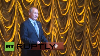 Russia: Putin hosts reception for BRICS and SCO leaders