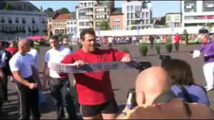 Strongest Man Of Belgium!