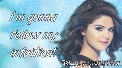 Selena Gomez &amp; The Scene - Intuition (lyrics Video) Hd 