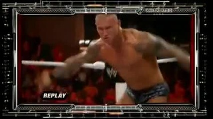 Randy Orton прави Rko и ритник в главата на Chris Jericho! 