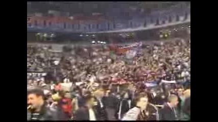 Партизан - Пао - 63:56 Агитката На Гробарите! *05.03.2009г.*