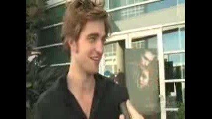 Robert Pattinson - His Favourite scene in Twilight
