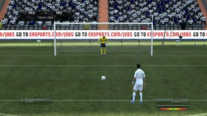 Real Madrid- Manchester United-fifa 12 penalty kicks
