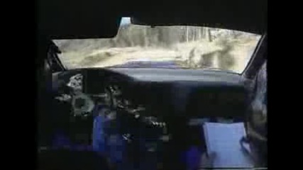 Rally Portugal 1998 Colin Mcrae Subaru Impreza in car - Rally
