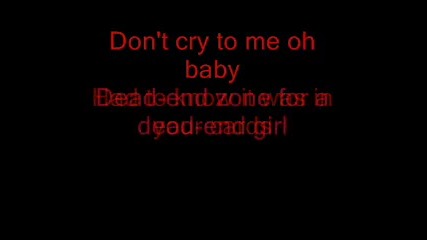 Metallica - Die, Die My Darling (lyrics) 