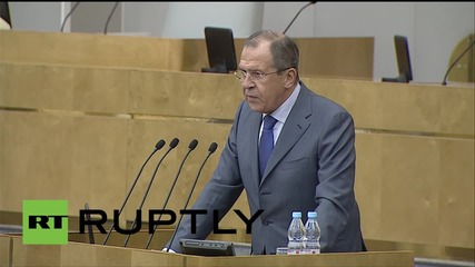 Russia: "The war on terror is priority" - Lavrov