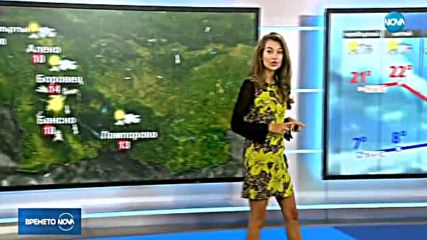 Прогноза за времето (12.10.2017 - обедна емисия)