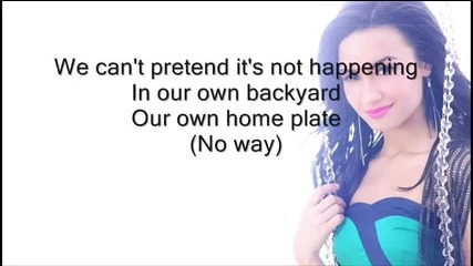 Demi Lovato - Can t Back Down (with lyrics) 