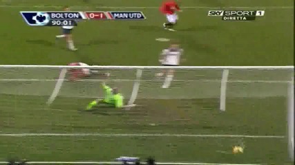 Bolton Manchester United 0 - 1 Berbatov