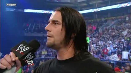 Smackdown 2009/08/28 Cm Punk & Jeff Hardy talks...