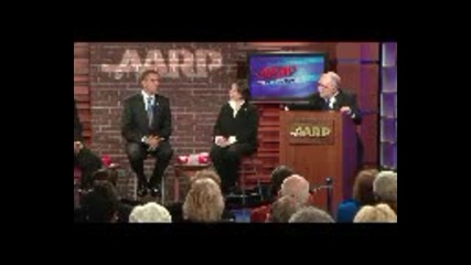 President Obama Holds a Health Care Town Hall at Aarp