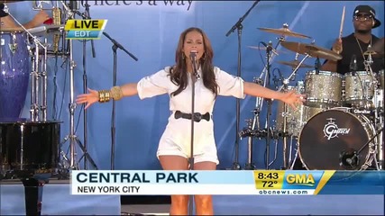 Alicia Keys - Interview + Try Sleeping With A Broken Heart ( Good Morning America Live ) 