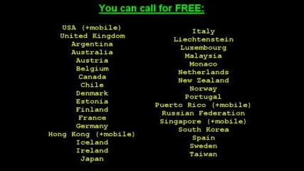 Free Call To Phone And Mobile