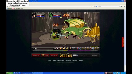 aqw kill green boss