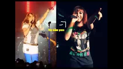 Miley vs. Demi 