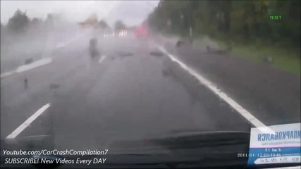 Car Crash Compilation # 100 - September 2013