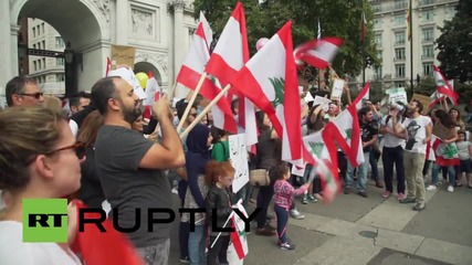 UK: 'You Stink' supporters rally in London