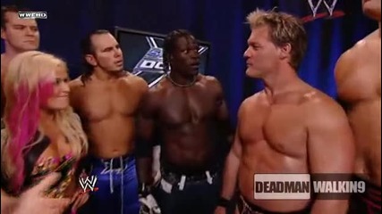 Team Smackdown (bragging rights) - Backstage! 