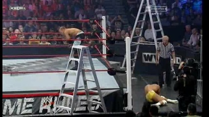 Christian vs Alberto Del Rio [ World Heavywheight ladders match ] 1/2 - Extreme Rules 2011