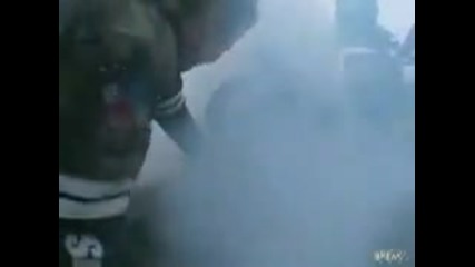 Motorrad Burnout 