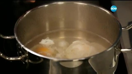 Яйца с грах и бекон - Бон апети (11.04.2016)