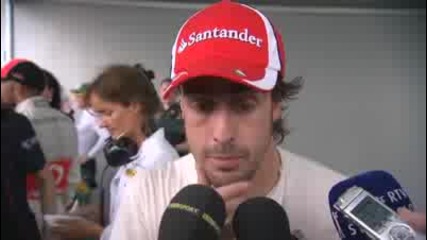 F1 2011 Malaysia - Fernando Alonso Interview Post Race