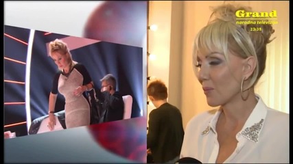 Lepa Brena - Grand News ( Grand Tv, 14.5.2015 )