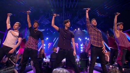 The Final 11 sing Avicii's Wake Me Up - Live Week 2 - The X Factor 2013