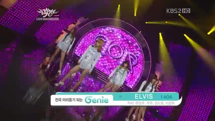 A O A - Elvis @ Music Bank (17.08.2012)