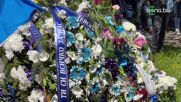 Левски отбеляза 109-ата си годишнина, Сираков не присъства на поднасянето на венци и цветя