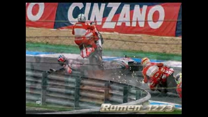 Паданията в Moto Gp