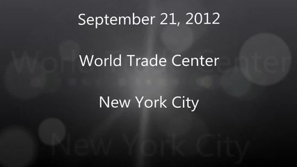 one world trade center снимка от 21.09.2012