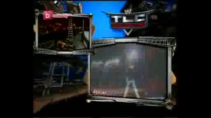 Wwe Tlc Маси , Стълби и Маси Крисчън срещу Шелтон Белжамин (бг аудио) 
