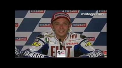 Rossi interview after the Catalunya Gp