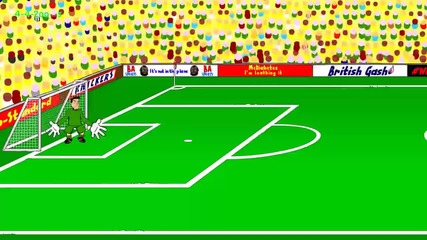 Australia v Holland 2-3 by 442oons (world Cup 2014 Cartoon Robben Goal 18.6.14)