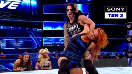 Becky Lynch vs. Ruby Riott: SmackDown LIVE, 9 January, 2018