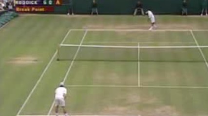 Wimbledon 2004 Roger Federer vs Andy Roddick