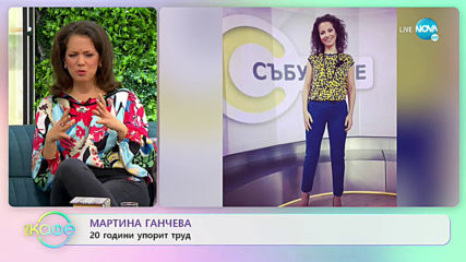 Мартина Ганчева: Новата "Мис ТВ чар" - „На кафе” (09.03.2020)