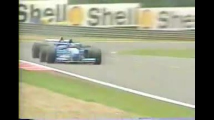 Michael Schumacher Vs Damon Hill Spa 1995