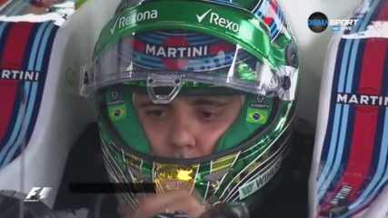 Eмоциите на Маса преди старта в Гран При на Бразилия