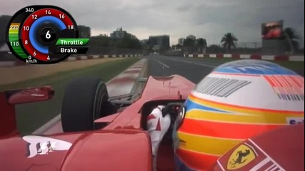 F1 Australia 2010 Onboard lap