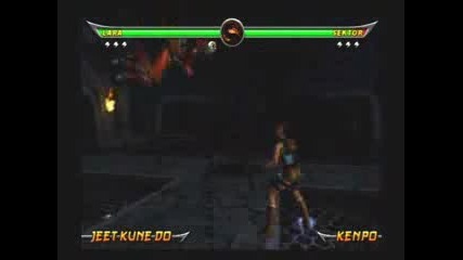 Lara Enters Mortal Kombat