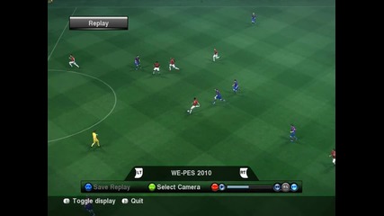 Страхотен гол на Robin Van Persie от 35 метра на Pes 10 [ H Q ]
