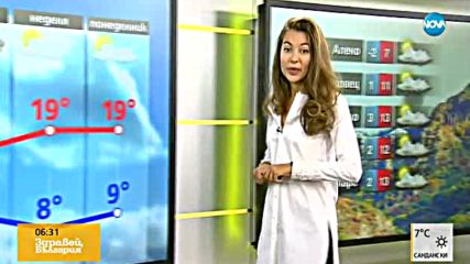 Прогноза за времето (11.10.2017 - сутрешна)