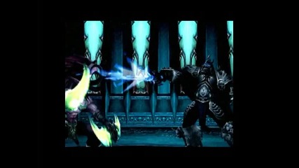 Illidan vs Arthas wow machinima