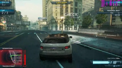 Need For Speed Most Wanted 2012 - Range Rover Evoque - Stock Market Crash